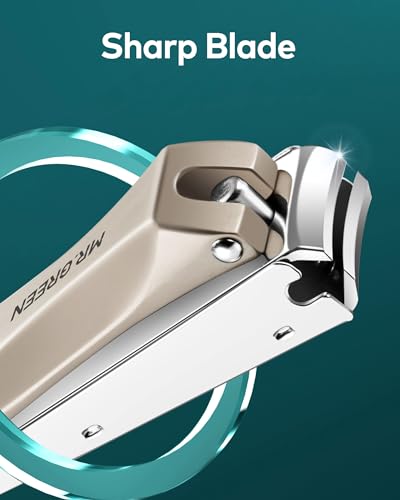 Nail Clippers with Catcher, Professional Stainless Steel Fingernail and Toenail Clipper Cutter, Trimmer Set for Men and Women(Small) - color: Mr-1111