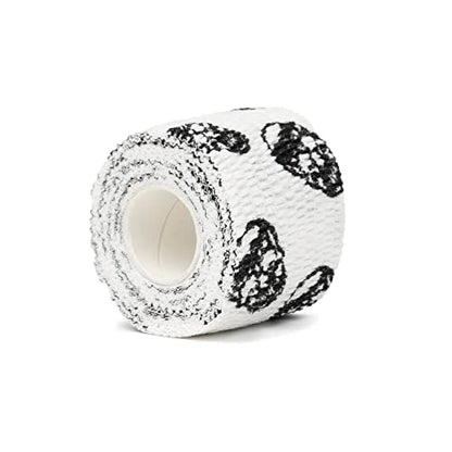 Gymreapers Hook Grip Weightlifting Tape (3 Pack) Premium Adhesive Thumb Skull Tape for Finger Protection, Powerlifting, Exercise & Cross Training - Athletic Sweat Proof Tape - color: White