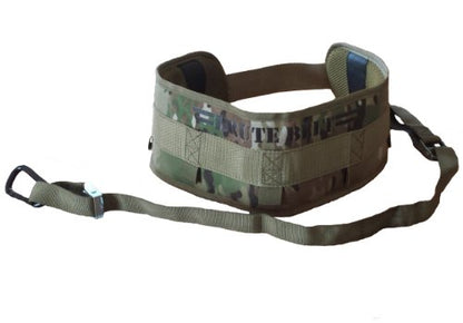 Nylon Dip Pullup Squat Belt (Camo, Medium)