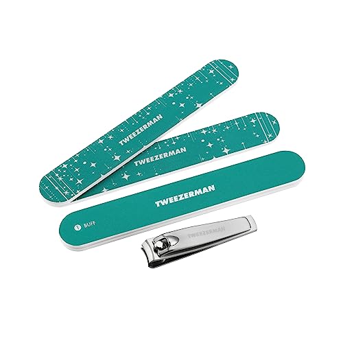 Tweezerman Majestic Turquoise Manicure Set - color: Majestic Turquoise