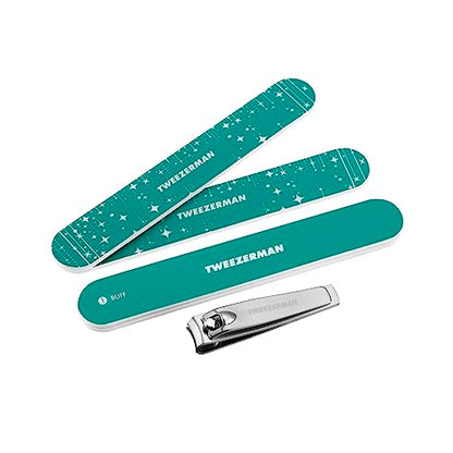 Tweezerman Majestic Turquoise Manicure Set - color: Majestic Turquoise