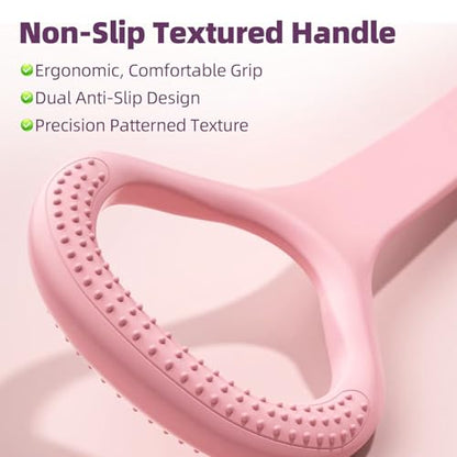 Figure 8 Resistance Band with Handles, 3-Pack | Elastic Exercise Band, For Arm Back & Shoulder Full Body Workout, Non-Slip 8 Shaped
