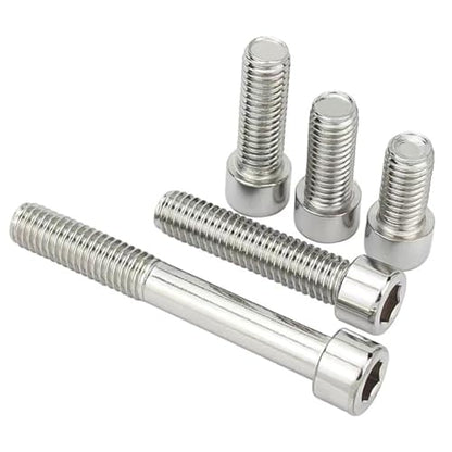 M2-0.4 x 12mm Stainless Steel 201,GB/T 70,Metric Socket Head Cap Bolts Screws, Allen Socket Drive,Hex Socket Cap Screw,Machine Full Thread for Bike Water Bottle Cage Holder Bracket Rack,50 Pcs - size: M2-0.4 x 12mm（50 Pcs）