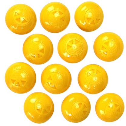 Iconikal 12-Pack Sneaker Shoes Backpack Deodorizer Spheres, Yellow, for Deodorizing Lockers Gym Gear Smelly Enclosed Places