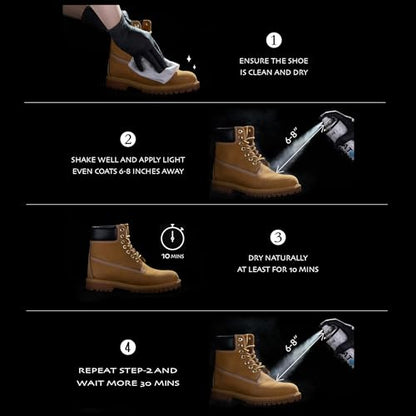 COZGO Shoe Protector Spray and Shoe Deodorizer Spray