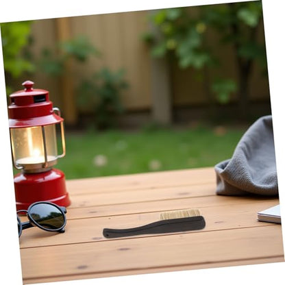 KESYOO Rock Climbing Chalk Brush Boar Hair Bristles Ergonomic Wood Handle Efficient Chalk and Dirt Removal Natural Rock Holds Lengthy Climbs