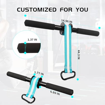 Wrist Forearm Roller Strengthener Exerciser: Forearm Blaster Forearm Roller Grip Strength Training with Anti-Slip Handles