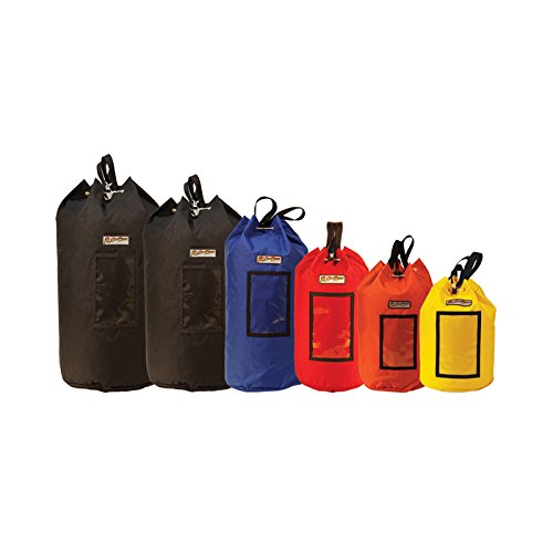 Rock-N-Rescue Grand Rope Bag, Premium Climbing Gear Storage Backpack, Heavy-Duty 1000D Nylon, Padded Shoulder Straps, Waterproof Design, Made in USA, Perfect for Mountaineering - color: Blue, size: Medium - 300' of 1/2" Capacity