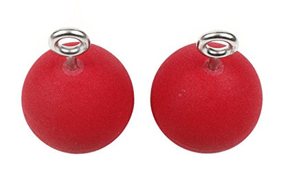 Atomik Rock Climbing Holds 4.5 inch Large Hanging Ninja Balls in Red for Grip and Strength Training as Seen on American Ninja Warrior