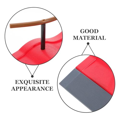 Fingerboard Obstacles Mini Skateboards Smooth Surface Plastic Skate Park Accessories with Fingerboard Wheels and Complete Tool Kit(A1) - color: A1
