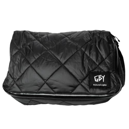 Ultralight Shoe Bag – QD-Ultra Quilted Micro-Ripstop Nylon, Water-Resistant Zippers, Fits Up to US Men's Size 13, Perfect for Travel & Gym