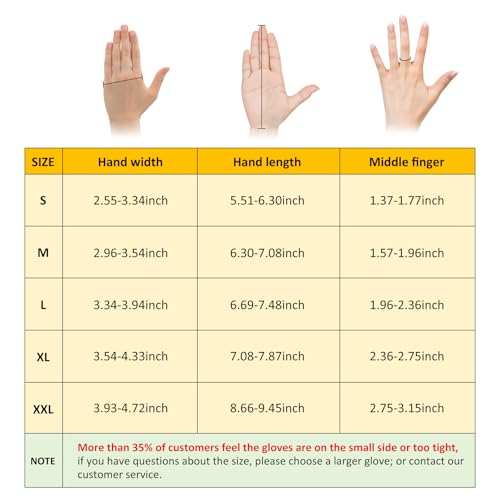 Rehabilitation Robot Gloves, Finger Exerciser for Stroke Recovery Hand Glove Equipment Hand Function Rehabilitation (Orange Left Hand 2X-Large) - size: Left Hand 2X-Large