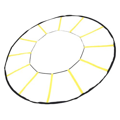 Keenso Circular Trainer, 12 Rungs Speed and Ladder for Soccer Basketball, Indoor Outdoor Sports Training
