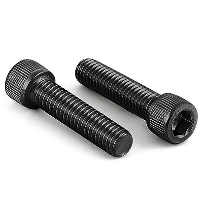 5/16-18 x 1-1/4" Socket Head Cap Screws Cap Bolts, 12.9 Grade Alloy Steel Black Oxide, Allen Hex Drive, UNC Coarse Thread Fully Threaded, 10 PCS - size: 5/16-18 x 1-1/4"