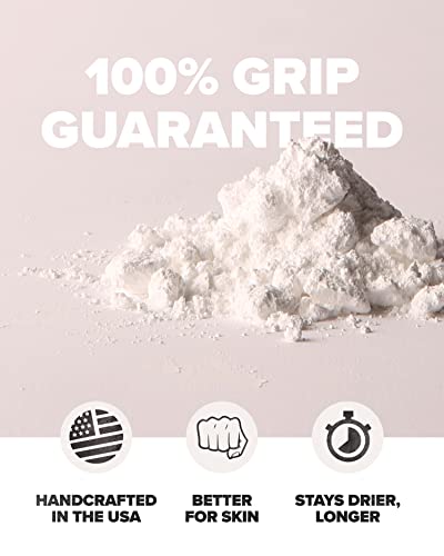 Friction Labs Premium Loose Climbing Chalk - High-Performance Hand Chalk with Superior Grip for Bouldering, Climbing, Weightlifting & More - Long Lasting & Skin Friendly Powdered Chalk - size: 12 oz/340 g - Loose Chalk, style: Chunky Texture - Gorilla Gri