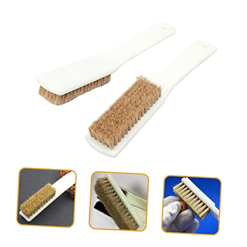 Homoyoyo 2pcs Bouldering Brush Sturdy Boar Hair for Rock Cleaning Scrubbing Tool for Outdoor Climbing and Bouldering Activities