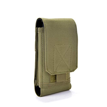 Tactical MOLLE Smartphone Holster, Universal Army Mobile Phone Belt Pouch EDC Security Pack Carry Accessory Kit Blowout Pouch Belt Loops Waist Bag Case for iPhone SE 5S Samsung Galaxy S4 Mini - color: #C (Small)