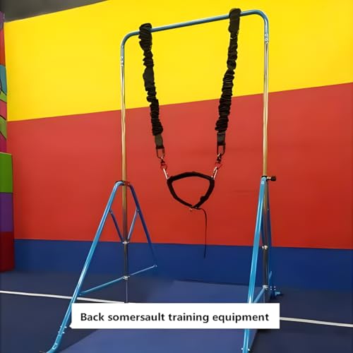 Back Somersault Bungee Dance Trainer Backward Flip Training Euipment Gymnastics Spotting Training Fitness Taekwondo Martial Arts Kickboxing - color: Weight Class -120kg