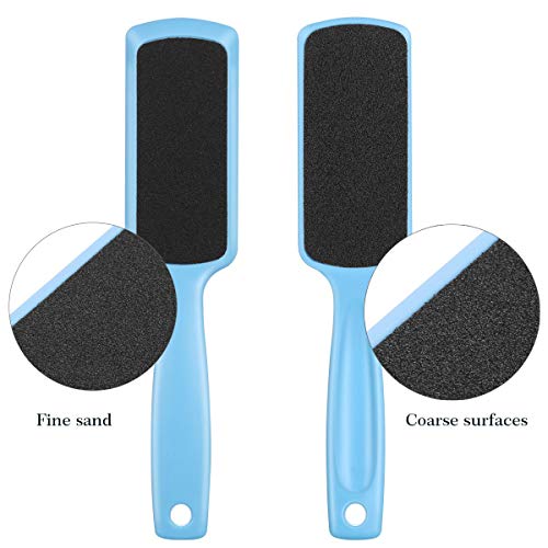 3 Pieces Colossal Foot Files Kit Foot Scrubber Foot Rasp and Double-Sided Heel Files Pedicure Tools Callus Remover Stainless Steel Feet Scraper Foot Grater for Dead Skin - color: Foot Files & Rasp X 3
