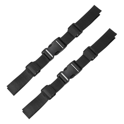 Backpack Chest Strap Adjustable Sternum Straps Use for Backpack Replacement & Hiking & Jogging - color: Black