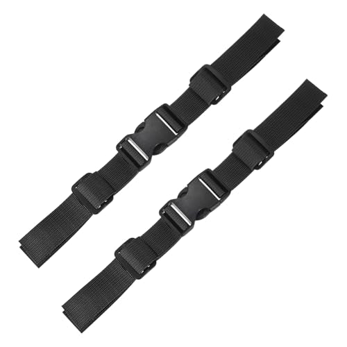 Backpack Chest Strap Adjustable Sternum Straps Use for Backpack Replacement & Hiking & Jogging - color: Black