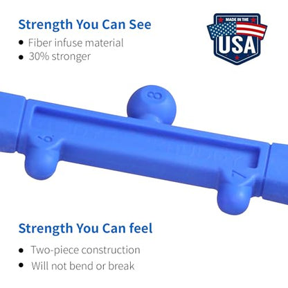 Body Back Buddy Elite FSA Eligible Trigger Point Massage Tool, Neck and Back Massager Handheld, Manual Self Massager, Massage Cane, Muscle Knot Remover with Instructions, 2-Pack Bundle (Blue) - color: Blue, size: Elite Bundle