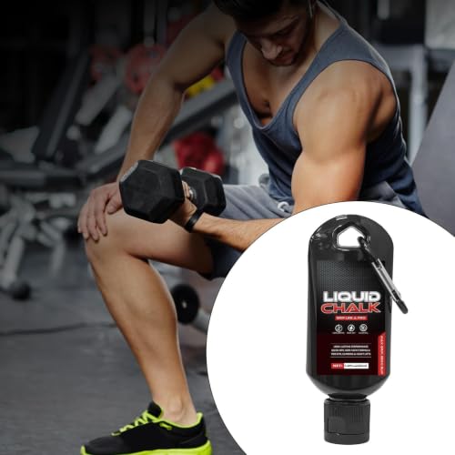 Liquid Chalk Gym 50ml Fitness Anti-Slip Supplies | Rock Climbing Chalk for Men Women Powerlifters Weightlifters Athletes Gymnasts Trainers Competitors Gym Studio Bouldering