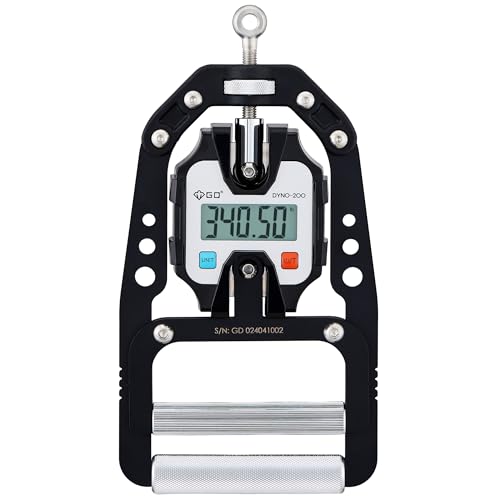 GD DYNO-200 Grip strength tester Digital Hand Dynamometer 440 Lbs | 200kg Hand Strength Tester, Grip Strength Measure, Forearm Exerciser, Arm wrestling training equipment, Gripper strengthener