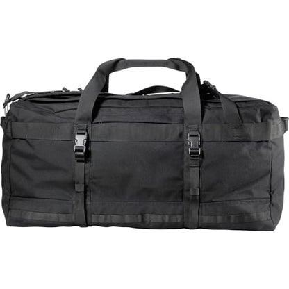 5.11 Tactical Rush LBD Xray Large Duffle Bag Deploy Backpack, Black | Style 56295ABR, Black, 106L Extra Large Duffle, Molle, Waterproof, Heavy Duty Deployment Bag, 1050D Nylon, EDC, Carry