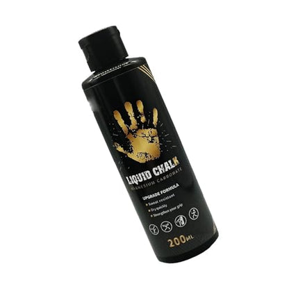 Liquid Chalks Gym Grip Enhancer Quick Drying Long Lasting Gel Body Bouldering Antislip Fluid Easy to Use Grip Enhancer - color: 200ml