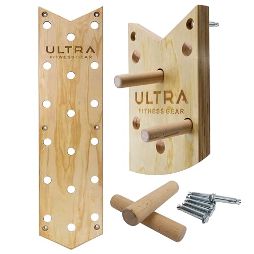 Climbing Pegboard 51 Inch, Climbing Hold Cross Training Exercise Equipment, Climbing Wall Training Ladder for Fitness, Agility and Muscle Strength