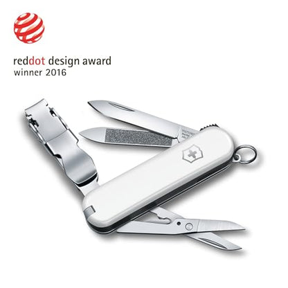 Victorinox 0.6463.T2 Folding Pocket Knife Nail Clip 580 - color: White