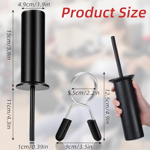 Gym Pin for Weight Stack Machine, Weight Stack Pin with Spring Clip Collar, Weight Stack Extender Pin for Gym Cable Machine, Commercial Gym and Home Gym Fitness Equipment