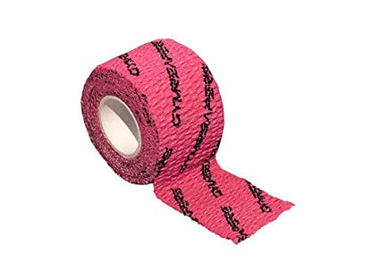 Gymreapers Weightlifting Adhesive Thumb Tape, Stretchy Athletic Tape Grip & Protection for Olympic Lifting, Cross Training, Powerlifting, Hookgrip - color: Red, size: 3 Rolls