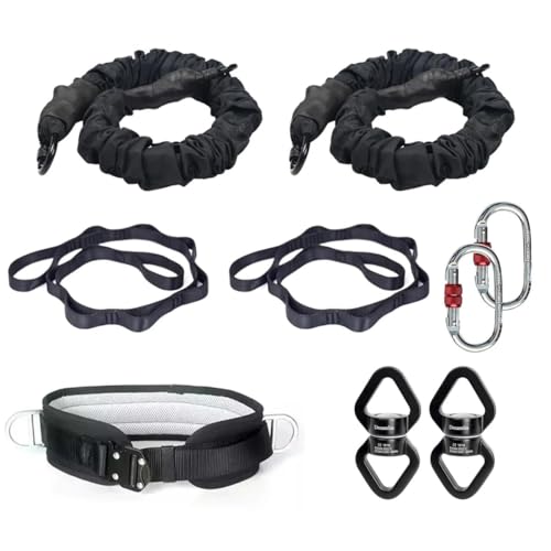 Back Somersault Bungee Dance Trainer Backward Flip Training Euipment Gymnastics Spotting Training Fitness Taekwondo Martial Arts Kickboxing - color: Weight Class -80kg