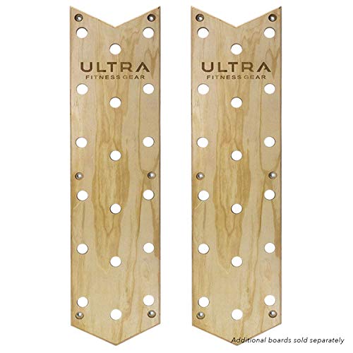 Climbing Pegboard 51 Inch, Climbing Hold Cross Training Exercise Equipment, Climbing Wall Training Ladder for Fitness, Agility and Muscle Strength