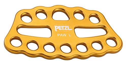 PETZL PAW Rigging Plate for Multi-Anchor Systems - color: Yellow, size: Large