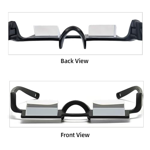 Belay Glasses for Rock Climbing, 90 Degree Upward Prism Glasses for Outdoor Climbing Light Weight Climbing Belay Glasses Prevent Neck Fatigue for Rock Climbers