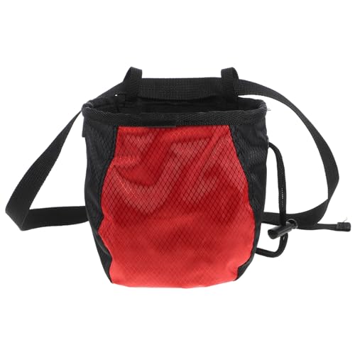Chalk Bag for Climbing Adjustable Waist Bag Zippered Pockets Sturdy Waterproof Outdoor Chalk Powder Holder for Bouldering and Weightlifting