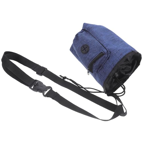 STOBAZA Bouldering Chalk Bag with Waist Belt Anti-Slip Rock Climbing Chalk Pouch for Outdoor Mountaineering and Gym Use