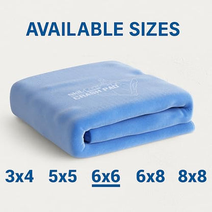 Skil-Care Crash Pad Cover Replacement | Water-Resistant Nylon Replacement Cover for Kids Crash Pad | Sensory Mat for Active Play | Soft Landings for Indoor & Outdoor | Available in Sizes 3x4 to 8x8 FT - size: 6' x 6' Cover