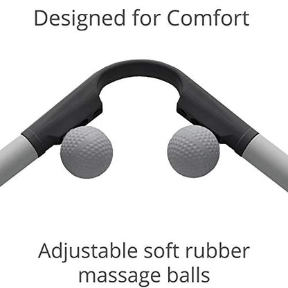 Body Back AccuMassage FSA Eligible - Dual Pressure Point Massage Tool & Massage Hammer - 2 in 1 Design - Shiatsu Neck Massager Tool, Golf Ball Percussion Massager for Deep Tissue Pain Relief (2 Pack) - style: AccuMassage - 2-pack