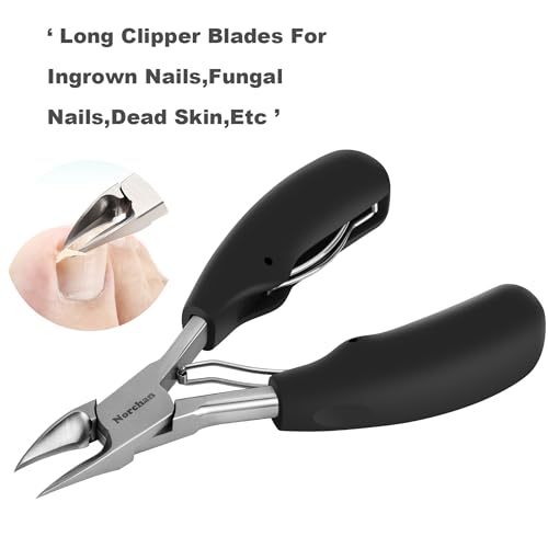 420J2 Stainless Steel Nail Clipper Set for Thick Nails with Nail File