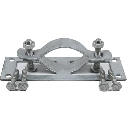 2-3/8" Fence Bracket SupConn (12Pcs), Steel to Wood Fence Brackets,Fence Brackets for Metal Posts,Metal Fence Post Brackets - Fence Post Repair (Include Screws) - size: 12pcs