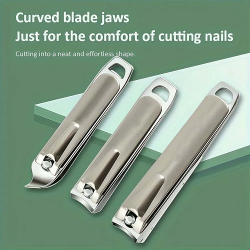 10-Pcs Professional Nail Kit, Complete Nail Cutter Set with Travel Case, Includes Cuticle Trimmer & Nail Design Tools for Men & Women Fingernail Grooming Kit(Khaki)
