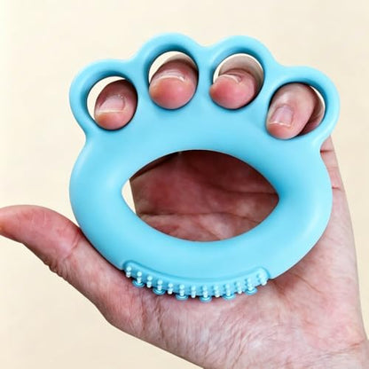 Carpet Power Stretcher，Finger Extension Bands，Entry Level Finger Resistance Ring Hand Grip Trainer For Gentle Strength Conditioning Stretch Mobility Therapy And Daily Exercise Routines Pink