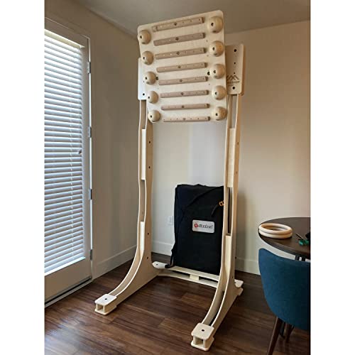 Training Rack 2,3m and Campus Board | for Rock Climbing and Bouldering| Mini Climbing Wall | for Finger Strengt and Pull Up | Climbing hangboard