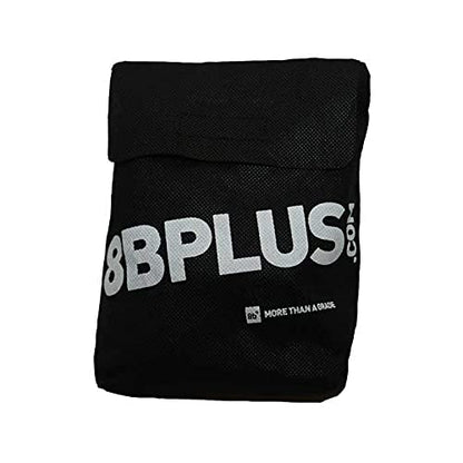 8BPLUS Chalk Bag for Rock Climbing and Bouldering, Chalk Pouch incl Belt & Biner – Cute Funny Character Design, Wide Opening, Gear with Personality, Gift for Climbers - style: GIBSON