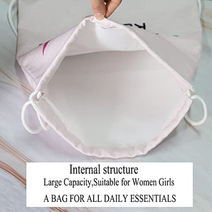 JYTAPP Cheer Bag Cheerleading Drawstring Bag Gifts for Cheerleading Lovers Cheerleader Gift Bag Cheer Stuff Cheer Team Gifts