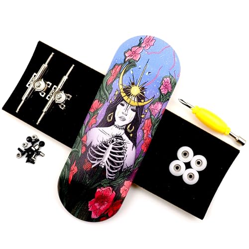 32mm Pro Fingerboard 12 Constellation Series Wooden Finger Board (Virgo) - color: Virgo